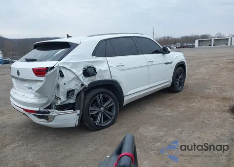 2021 Volkswagen Atlas Cross Sport 3.6L V6 Se W/Technology R-Line z USA, uszkodzony, nr VIN 1V2RE2CA2MC205086
